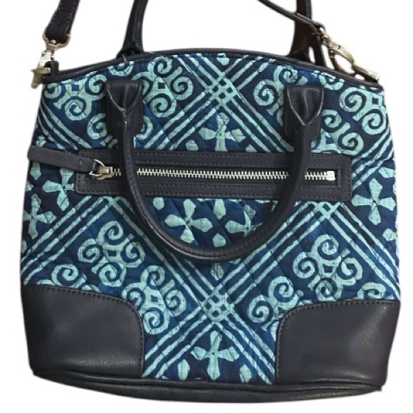 Vera Bradley Bag Day Off Cuban Tiles Crossbody - Picture 6 of 12